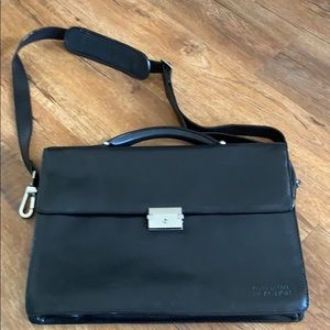 Kenneth Cole Reaction Leather Briefcase/Messenger